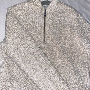 Sherpa/Teddy Quarter Zip Up